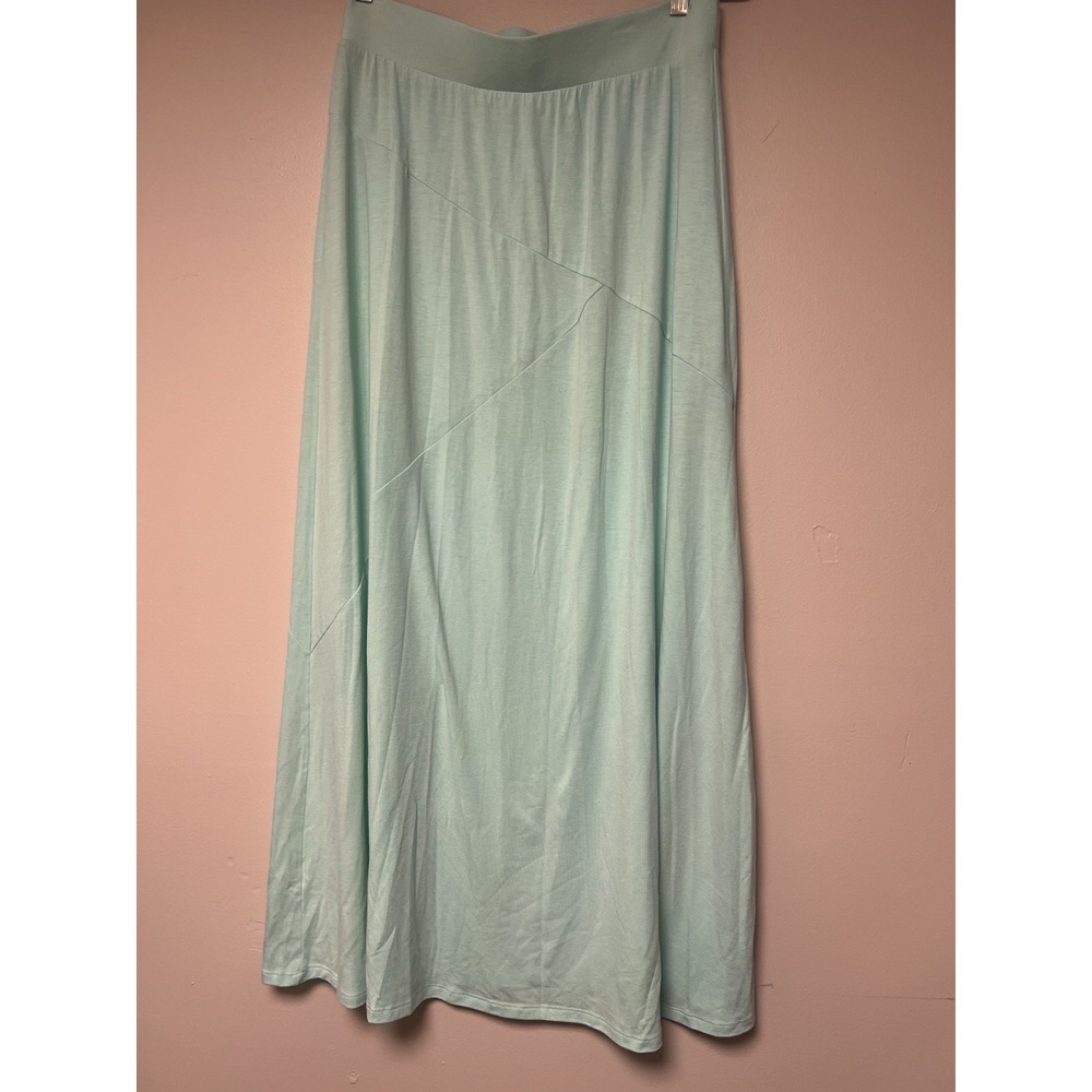 Cato‎ Womens Teal Maxi Skirt Size M